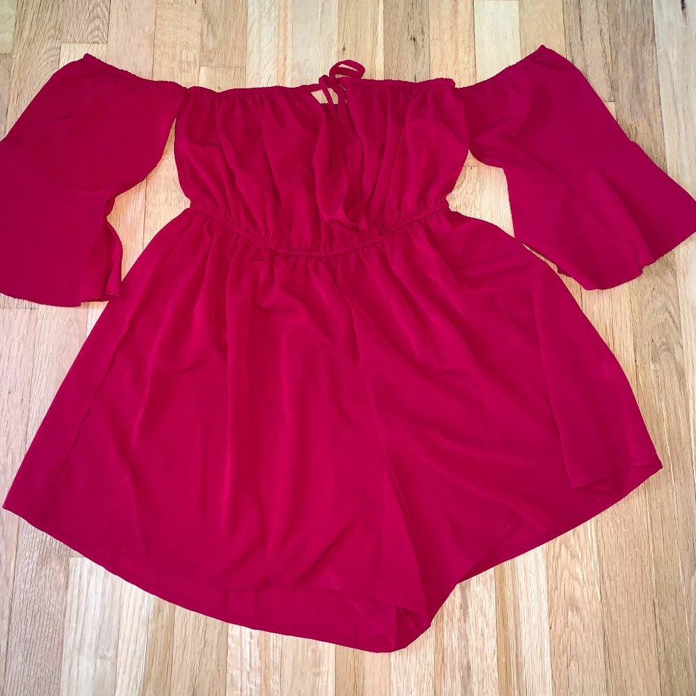 Off The Shoulder Romper